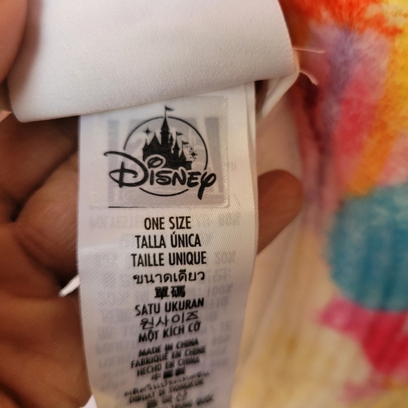 Disney spirit jersey Colorful Bucket Hat fuzzy fun bright One Size Walt Disney - Picture 5 of 8